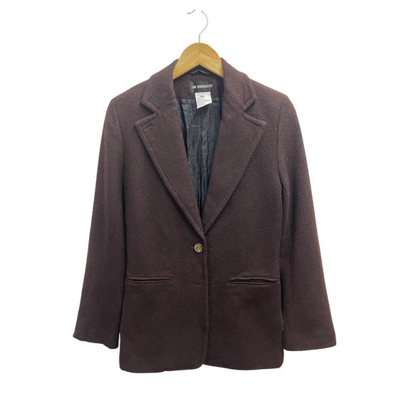 Ann Demeulemeester, Vintage ANN DEMEULEMEESTER Wool Jacket Coat for Women