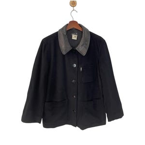 Vintage Agnes B Leather Jacket - Etsy