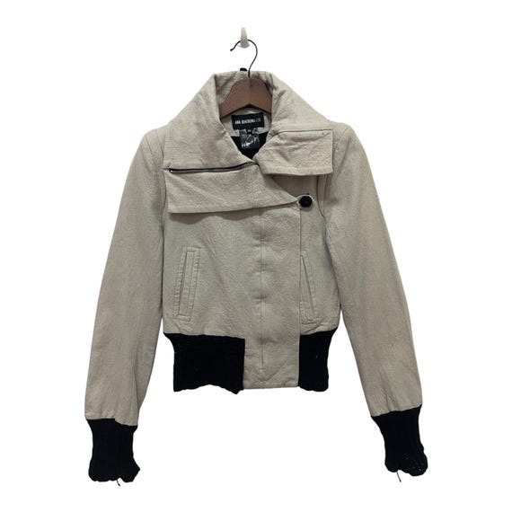 Ann Demeulemeester, Vintage ANN DEMEULEMEESTER Crop Jacket