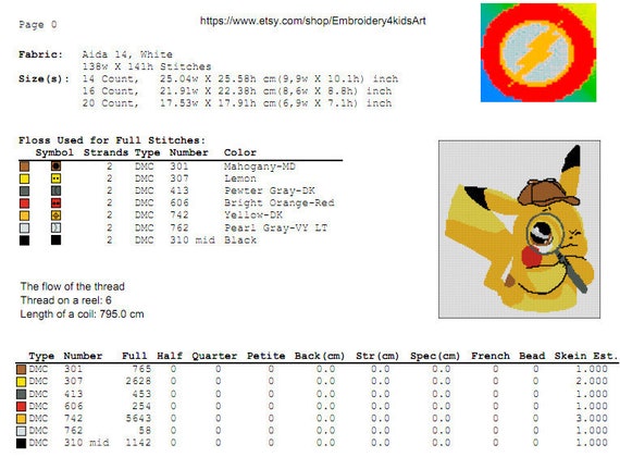 Set Pokémon Detective Pikachu Cross Stitch Patternpsyduckmr Mimecubonemewtwoharry Goodmananimefunnygiftbabydownload Pdfb159