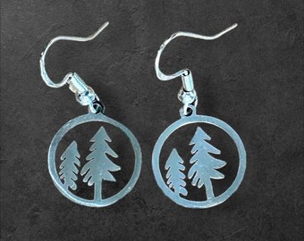 Tree Charms Circle- Silver