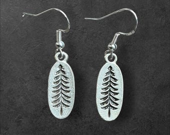 Tree Charms Oval- Silver