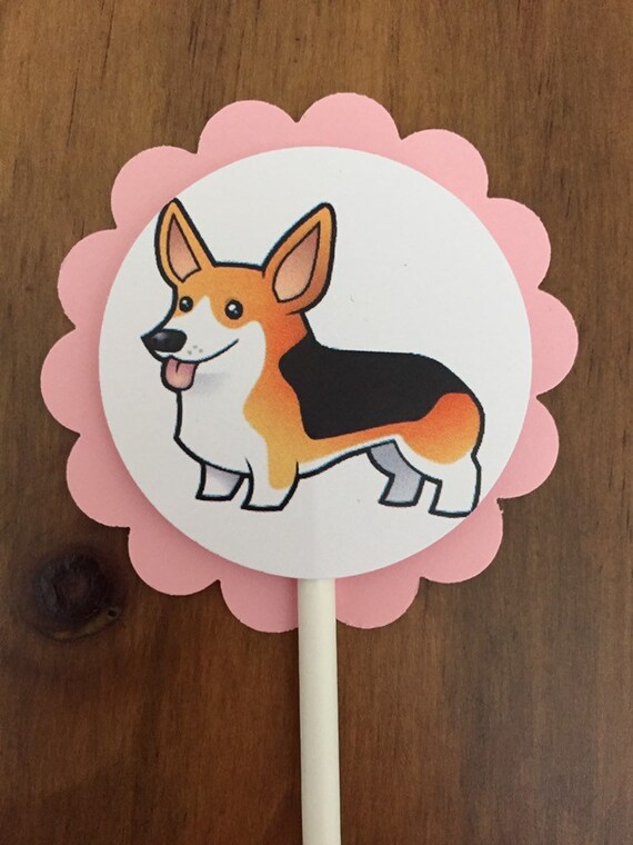 corgi cupcakes