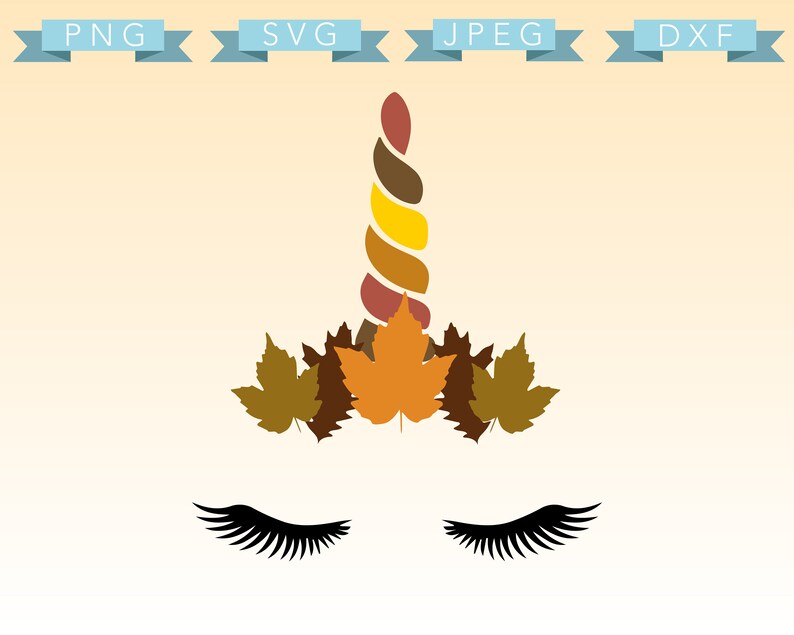 JPEG SVG acorn leaf fall Fall Unicorn Cut File PNG pumpkin thanksgiving Cricut brown Vector Sihouette Cameo November