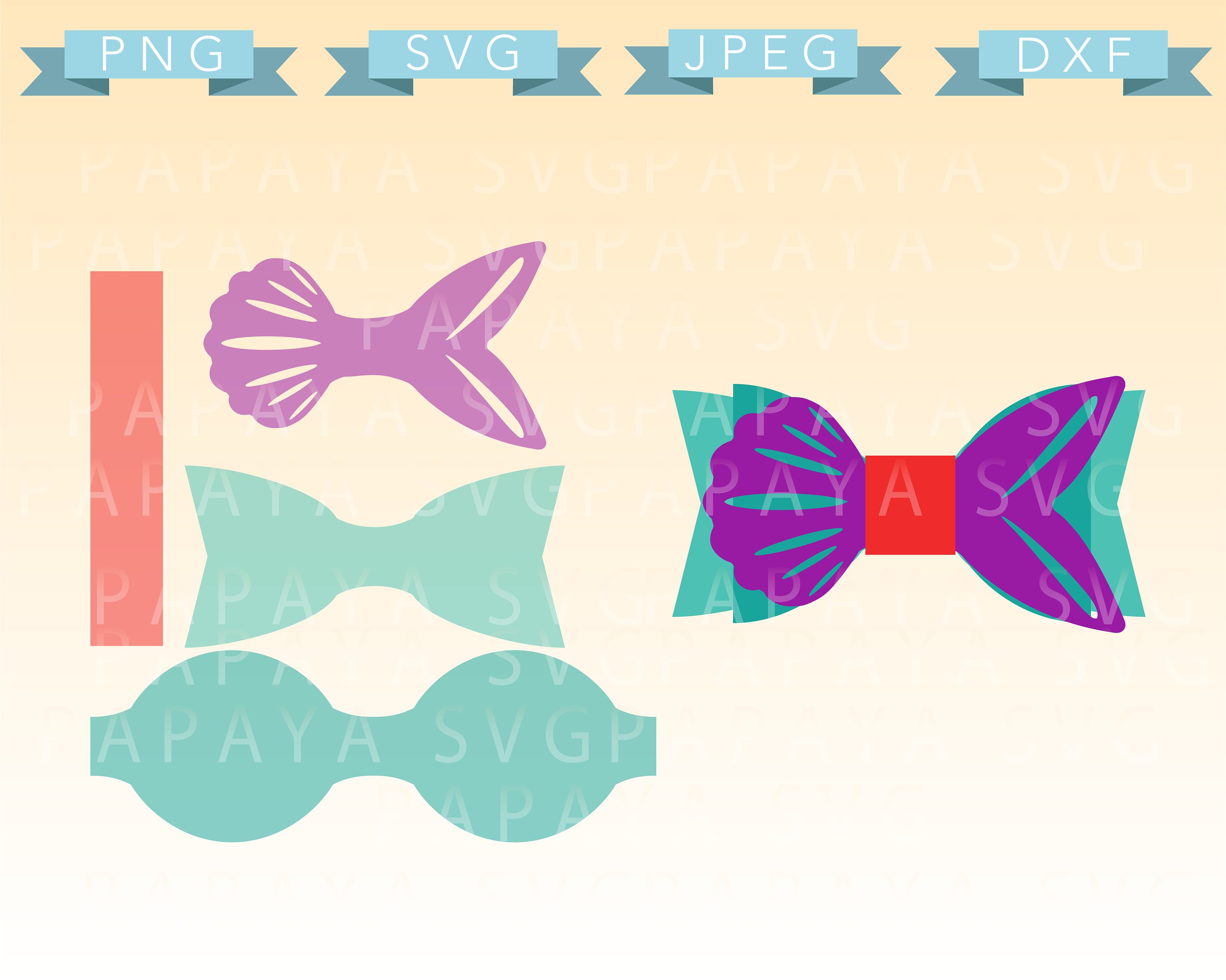 mermaid-bow-template-free-printable-templates