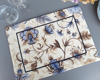 Details about S4Sassy Leaves & Ranunculus Tango Floral Tablemats With Napkins Set-FL-580F Details about S4Sassy Leaves & Ranunculus Tango Floral Tablemats With Napkins Set-FL-580F
