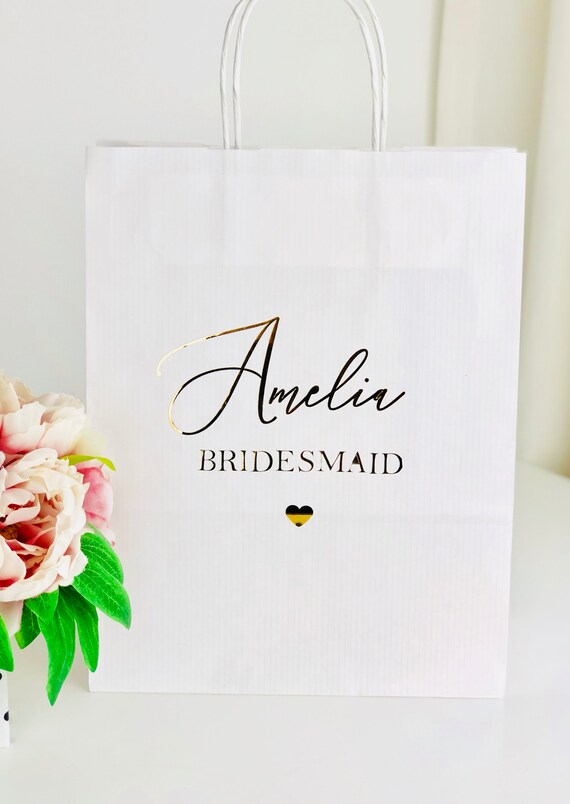 personalised bride gift bag