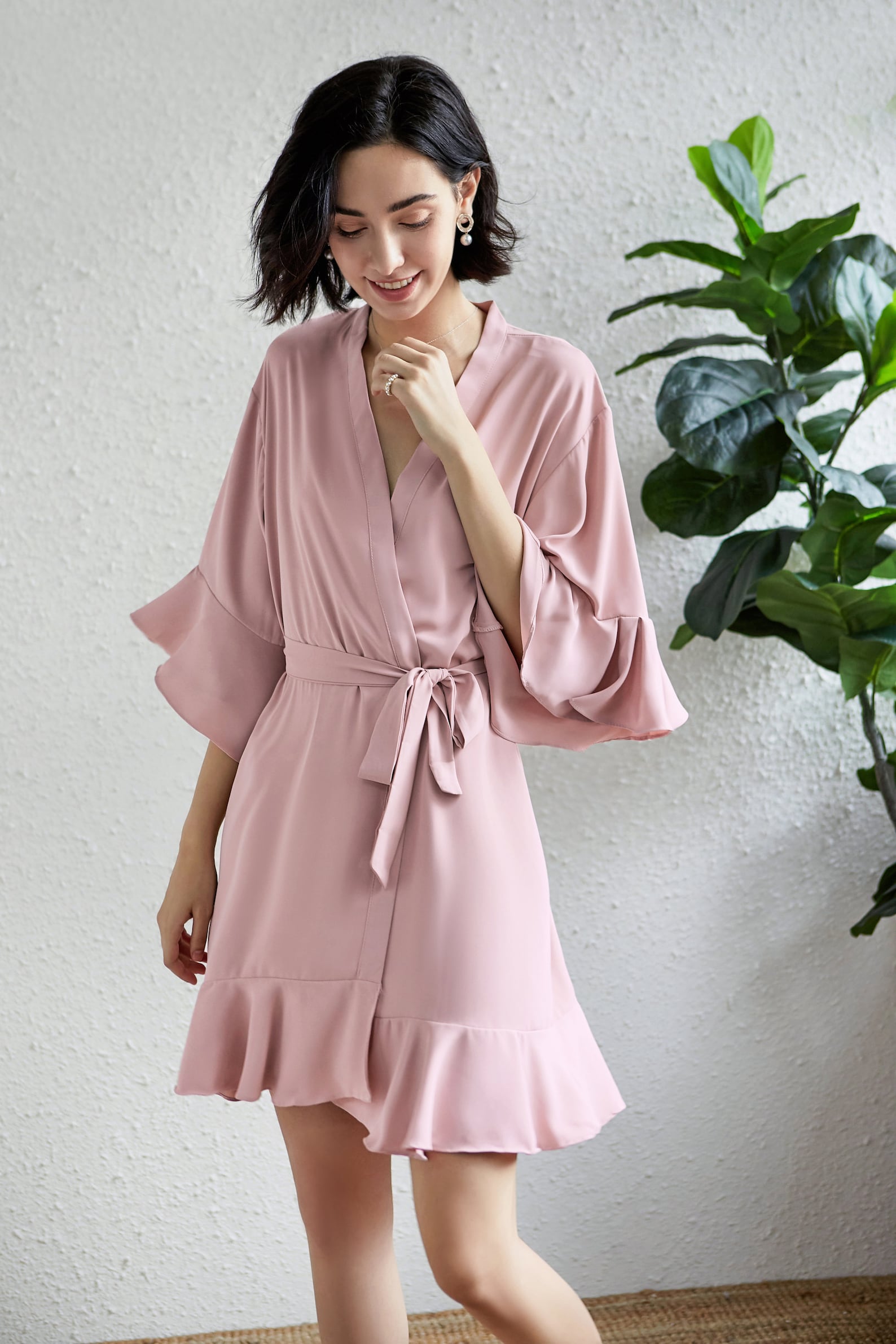 Ruffle Bridesmaid Robes Ruffle Robe Bridal Robe Bridesmaid - Etsy
