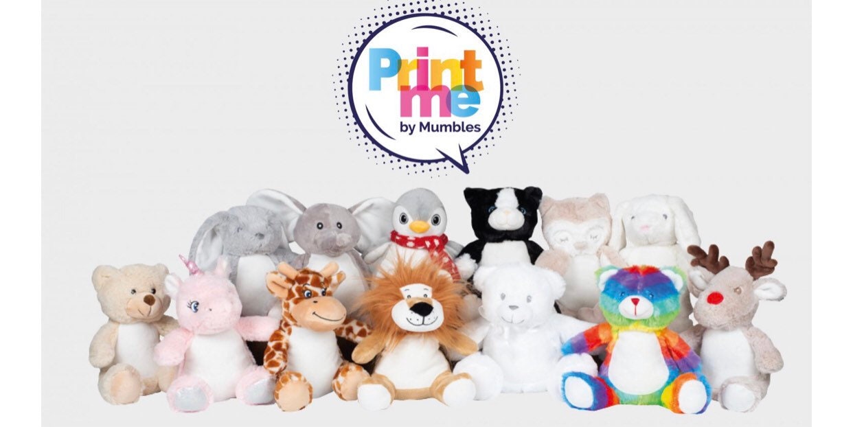 Personalised Plush Toy Large Soft Toy Grey Bunny Teddy New Etsy UK