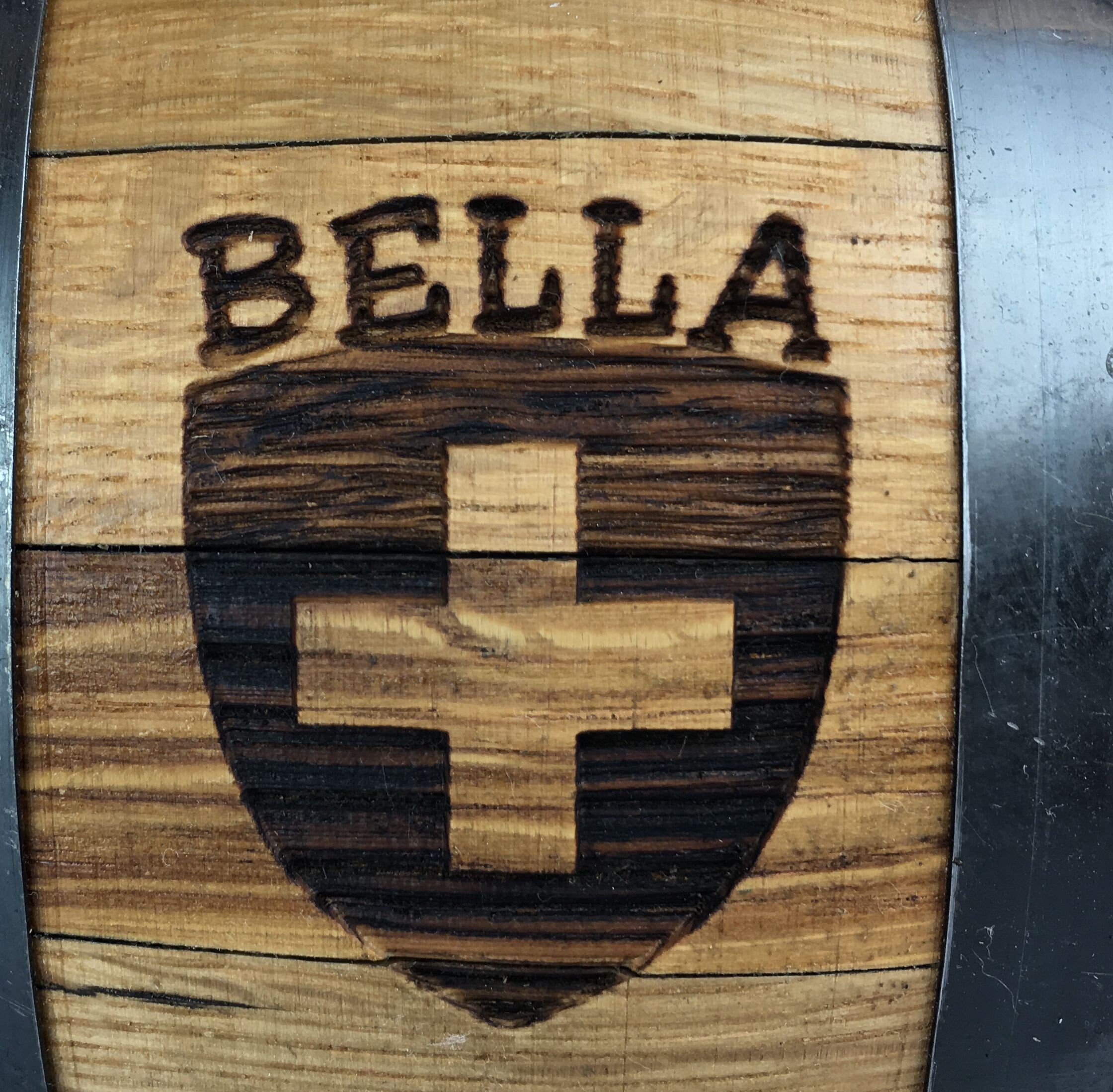 Precision Engraved St. Bernard Barrel With No Color Infill Etsy