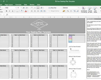 Your Seating Plan Template