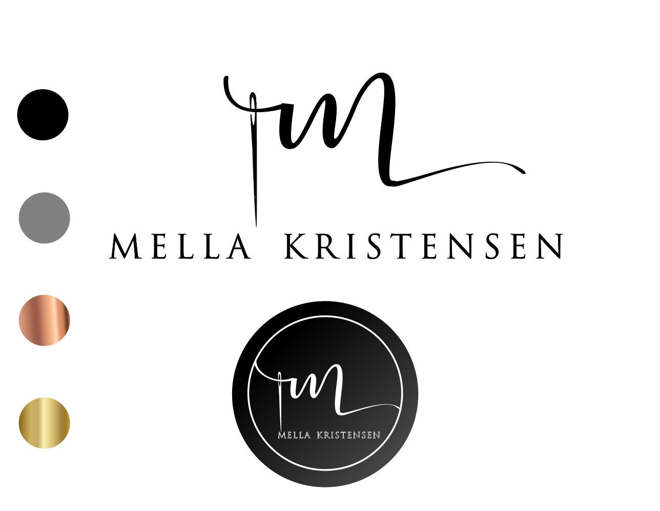 Sewing Logo Needle Logo Premade Logo Business Logo Etsy