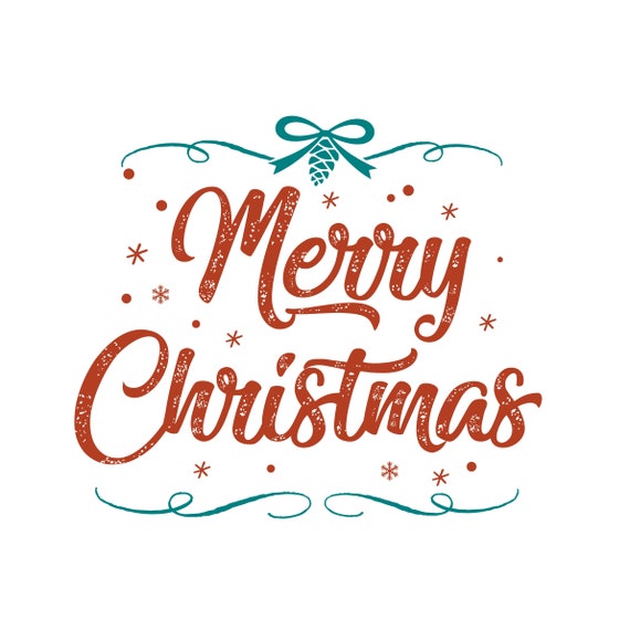 Merry Christmas PNG file, Merry Christmas word art, Merry Christmas digital  download, Merry Christmas clipart, Christmas overlay, Christmas