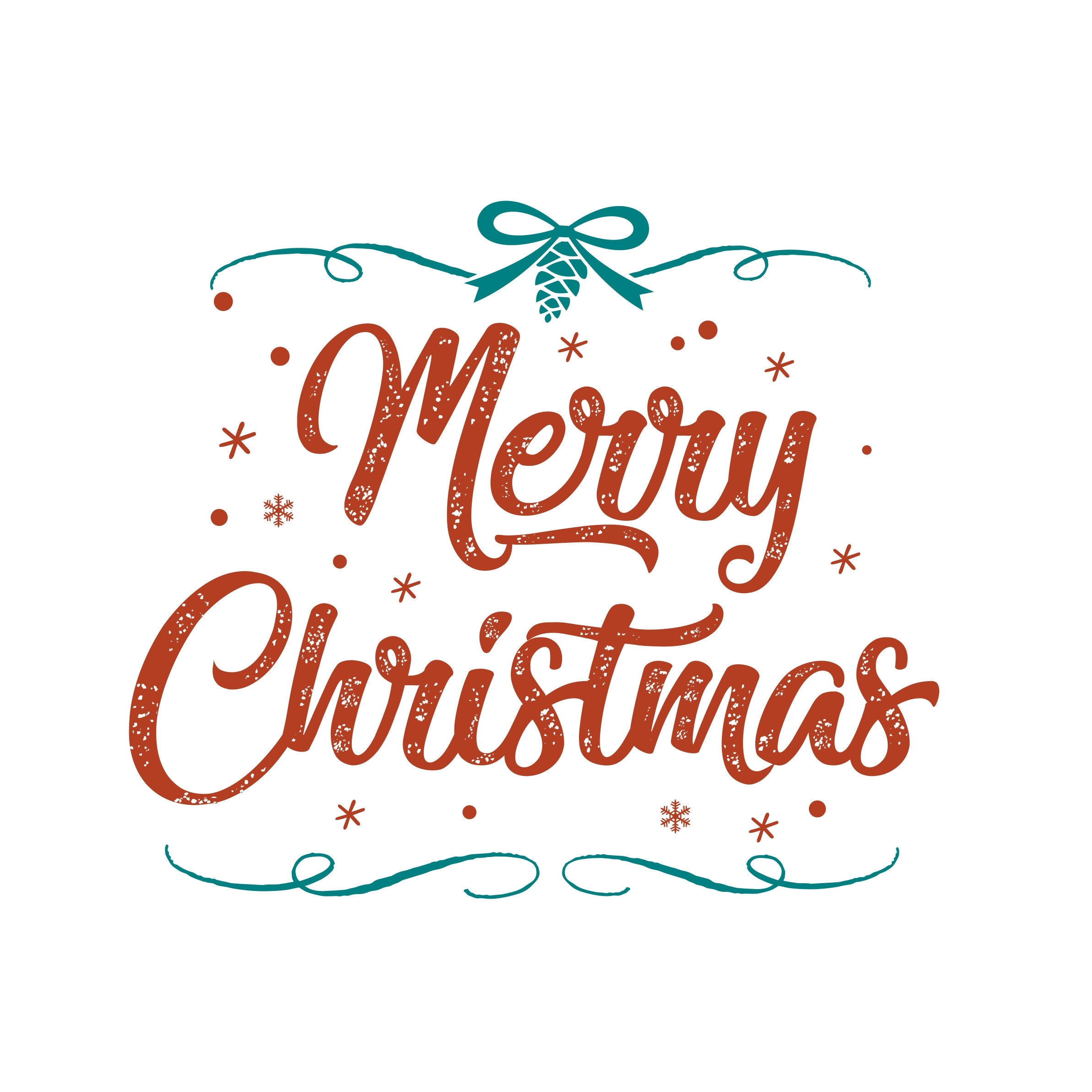 Merry Christmas PNG File, Merry Christmas Word Art, Merry Christmas