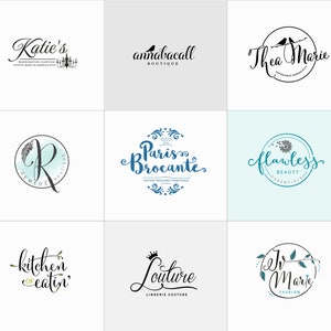 Custom hand drawn logo, Graphic design, Photography Logo, Business logo, Blog logo, Organic Logo, Logo design, Modern Logo, Vintage logo