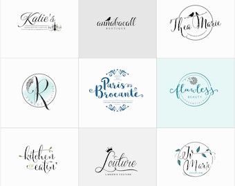 Logotipo personalizado dibujado a mano, diseño gráfico, logotipo de fotografía, logotipo comercial, logotipo de blog, logotipo orgánico, diseño de logotipo, logotipo moderno, logotipo vintage