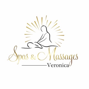 Massage logo,  Therapy Logo design, Logo, Spa, Wellness Logo, Beauty studio, Salon logo, Relax logo, Massage premade logo design