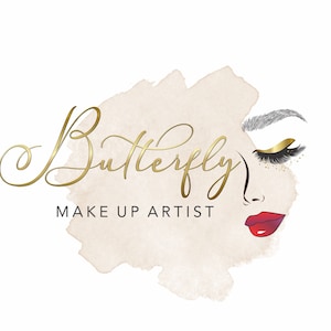 Logo Design, Makeup Logo, Beauty Logo, Lash Logo, Makeup Artist Logo, Makeup logo, Lashes Logo, Eyelash Logo, Business logo, Blogger logo