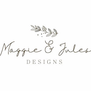 Organic logo design, Florist premade logo, Logo design, Botanical logo, Watermark Logo, Elegant Logo, Floral Logo, Leaf logo