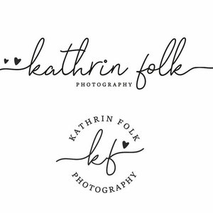 Premade logo, Photography logo, Elegant logo, Calligraphy logo, Event logos, Script Logo Design, Business logo, Initials logos, Watermark