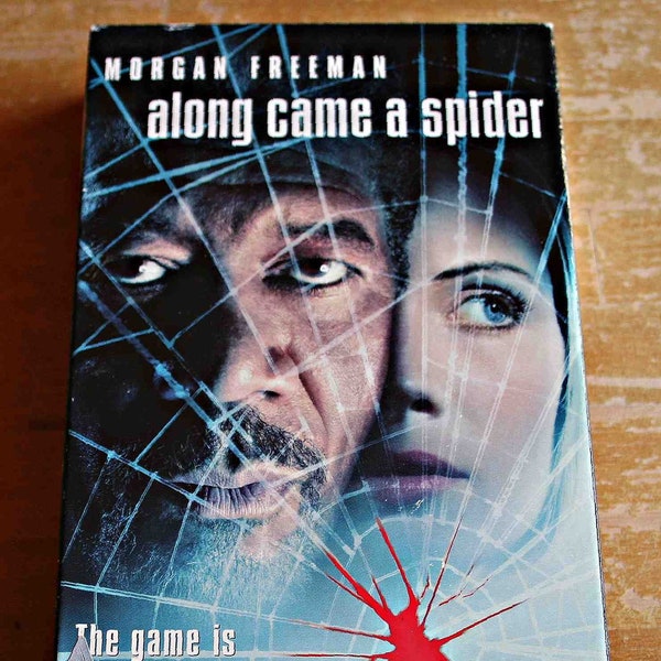 Along Came A Spider--Morgan Freeman, Monica Potter--Lee Tamahori, Director--1990--VHS--Shipping Included