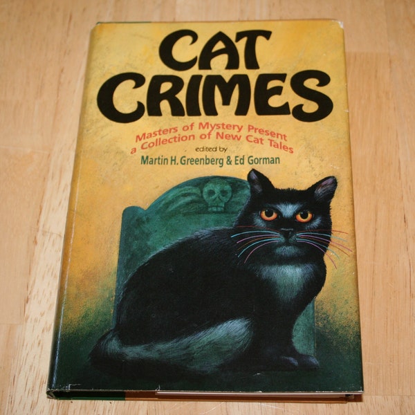 Cat Crimes--Masters Of Mystery Present A Collection Of New Cat Tales--1991--Free Shipping