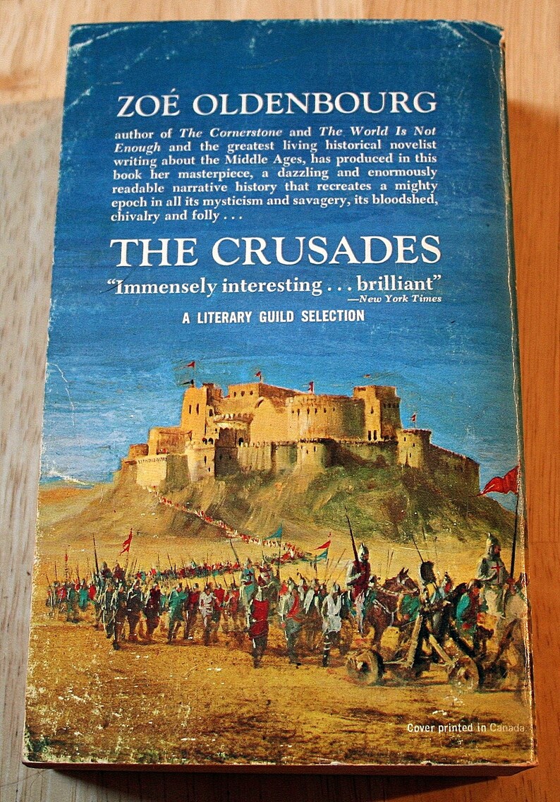 The Crusades by Zoe Oldenbourg 19162002random House Etsy