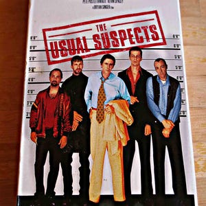 The Usual Suspects, 1995--Kevin Spacey, Kevin Pollack, Stephen Baldwin--Bryan Singer, Director--VHS--Free Shipping