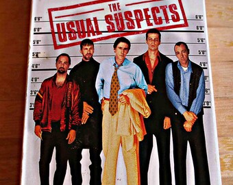 The Usual Suspects, 1995--Kevin Spacey, Kevin Pollack, Stephen Baldwin--Bryan Singer, Director--VHS--Free Shipping