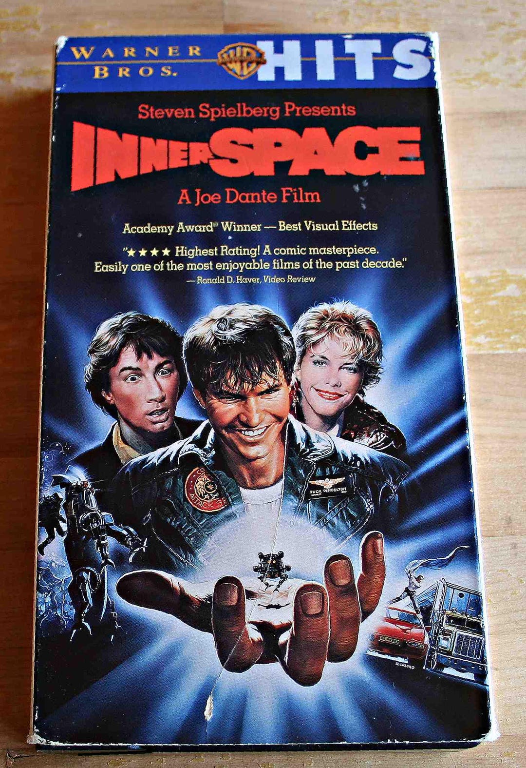 Jerry Goldsmith Innerspace Inner Space, 1987 (vhs)--martin Short, Dennis Quaid, Meg Ryan--director ...