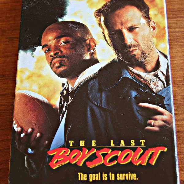 The Last Boy Scout--Bruce Willis, Damon Wayans, Halle Berry, Danielle Harris--Tony Scott, Director--1991--VHS--Shipping Included
