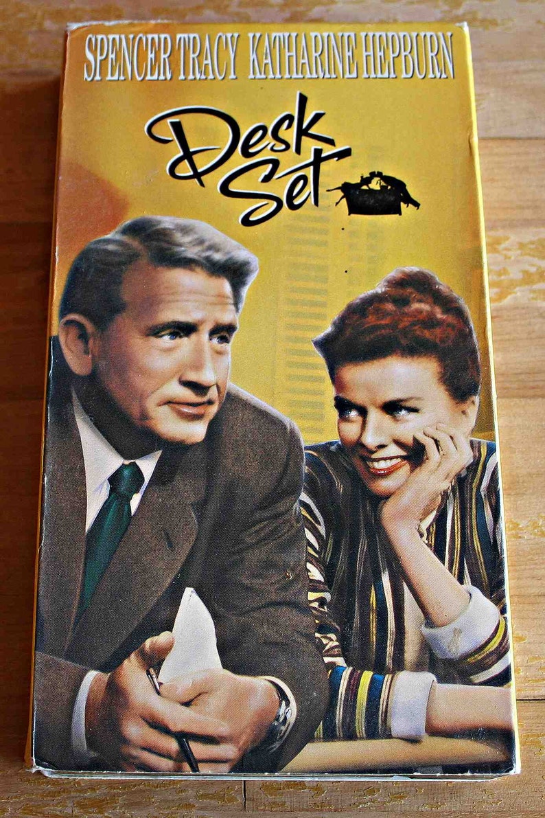 Desk Set, 1957 vhsspencer Tracy, Katharine Hepburn, Gig Young, Joan