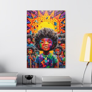 IMAGINATION TRIBE - stampe su tela digitali, arte della parete