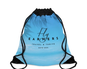 Fly Earners Drawstring Bag