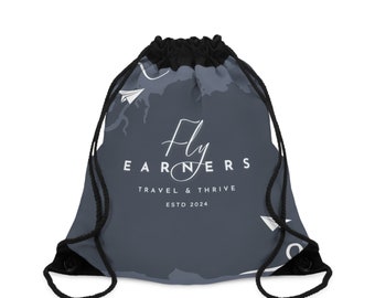 Fly Earners Drawstring Bag