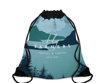 Fly Earners Drawstring Bag