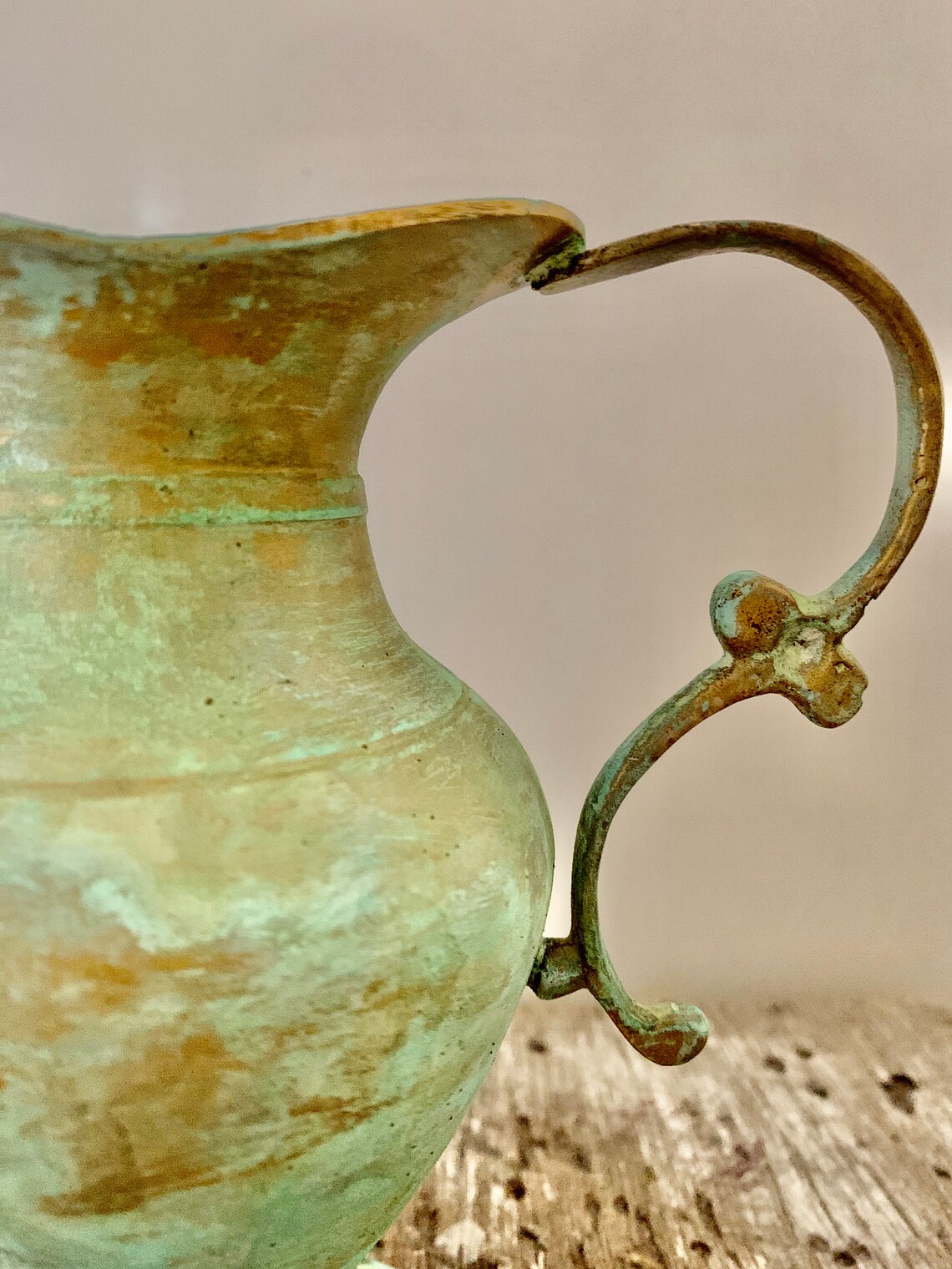 Copper Homewares Copper Jug Rustic Interior Decor Etsy