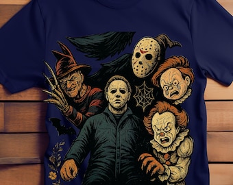 Halloween PNG, Temporada espeluznante PNG, Diseño de sublimación de terror, Gráfico para camiseta retro de Halloween, Halloween aterrador PNG, Descarga digital instantánea