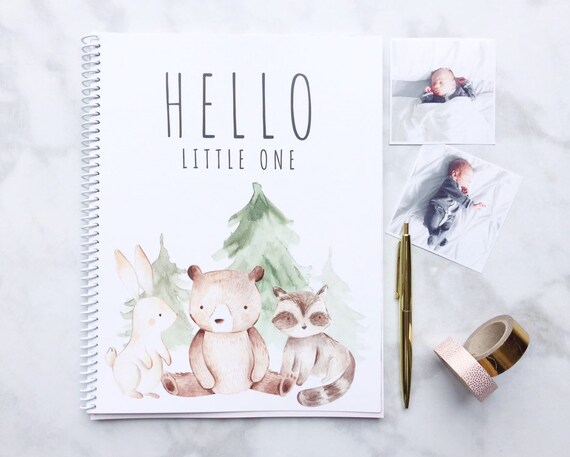 etsy baby book