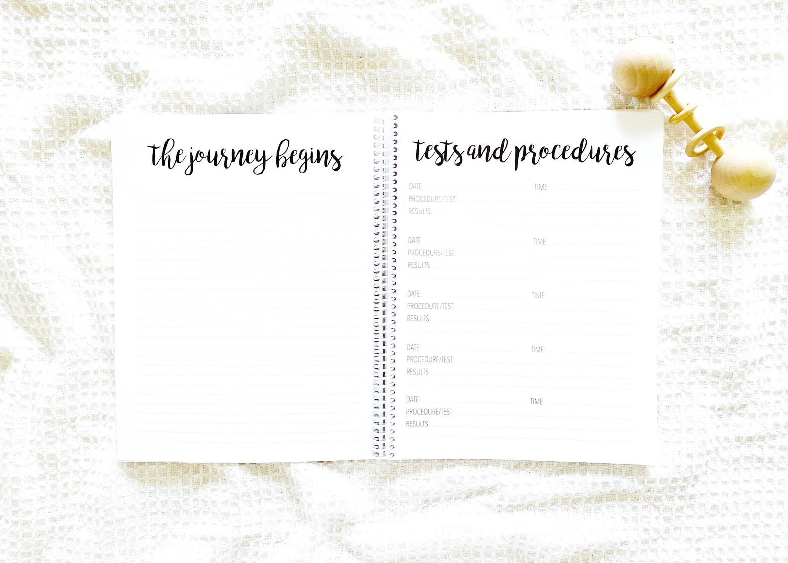 IVF Journal Pregnancy Journal Baby Book Ivf Book Pregnancy Etsy