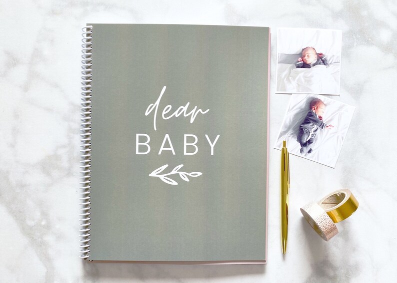 IVF Baby Book Baby Book Ivf Journal Ifv Keepsake Ivf Etsy