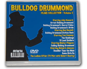 BULLDOG BRUMMOND Volume 2 - 7 DVD-R 10 Movies