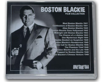 Boston Blackie Films Collection 7 DVD-R - 14 Films - 1941-1949
