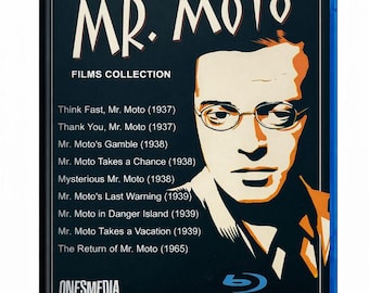 MR. MOTO Films Collection - One Blu-Ray - 9 MOVIES - 1937/1965 - Starring Peter Lorre and Henry Silva