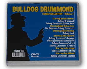 BULLDOG DRUMMOND Volume 1 - 7 DVD-R 10 Movies
