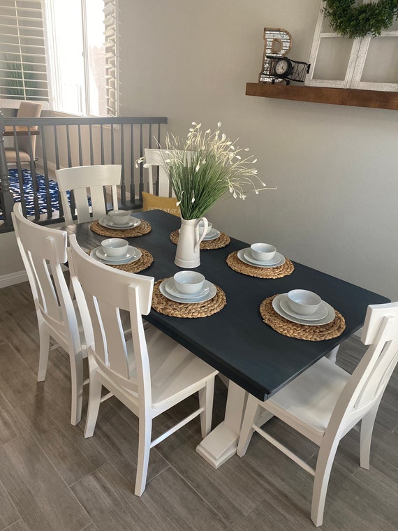 Refinished kitchen table and chairs new arrivals