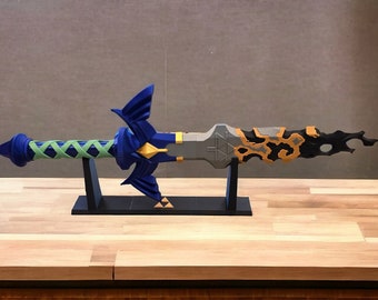 Full Scale Decayed Master Sword Replica - Perfect for Display and Cosplay