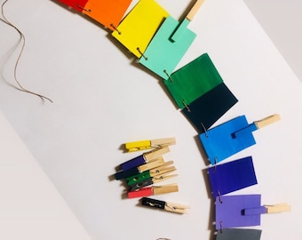 juego montessori de colores