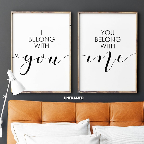 I Belong With You Etsy
