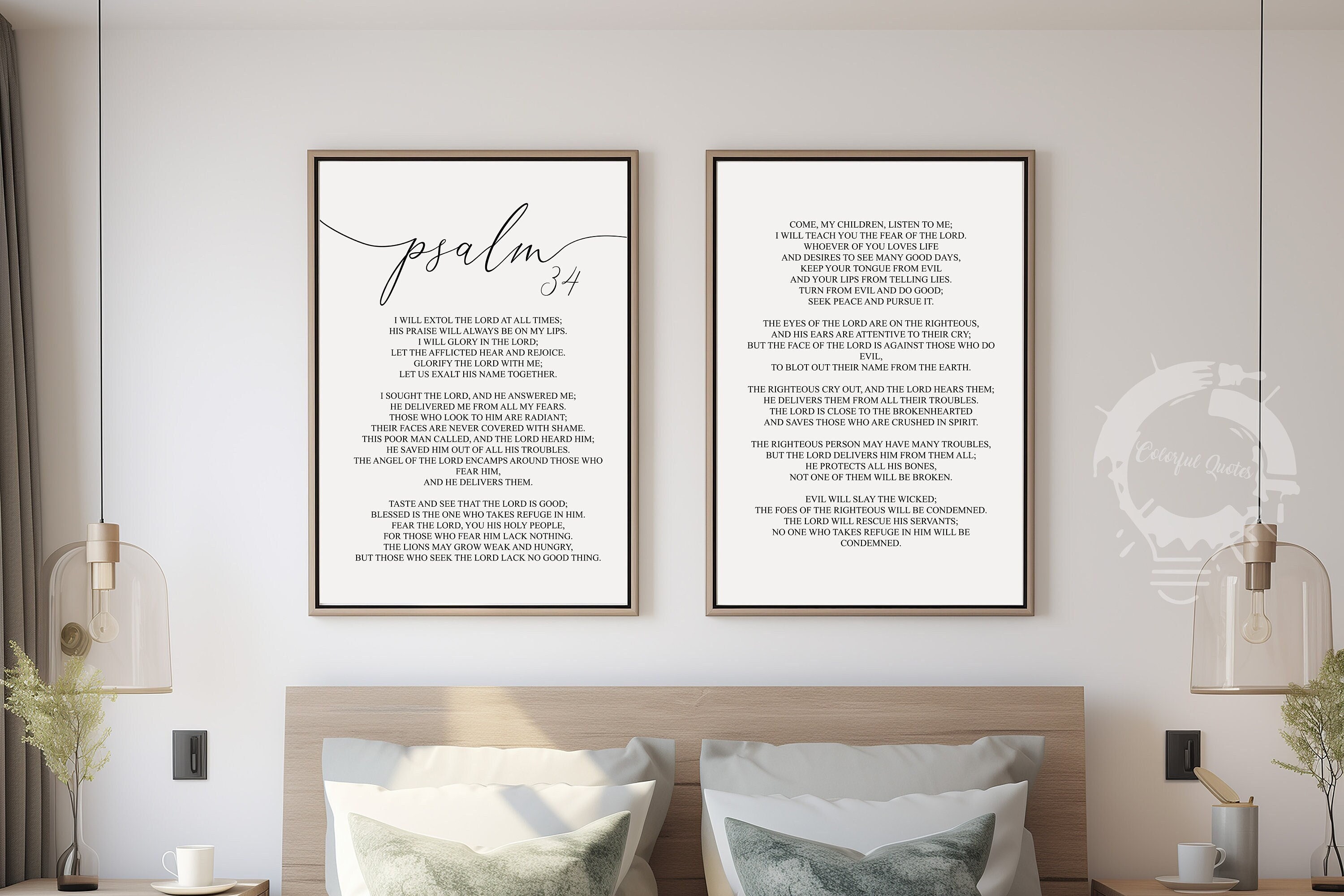 Blessed is the one who takes refuge in Him {Cushion Cover} Blessed is the one who takes refuge in Him {Cushion Cover}